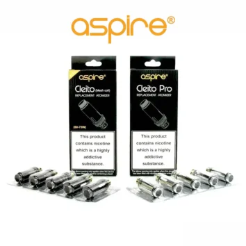 Aspire Cleito Pro Coils 0.5ohm – Pack Of 5