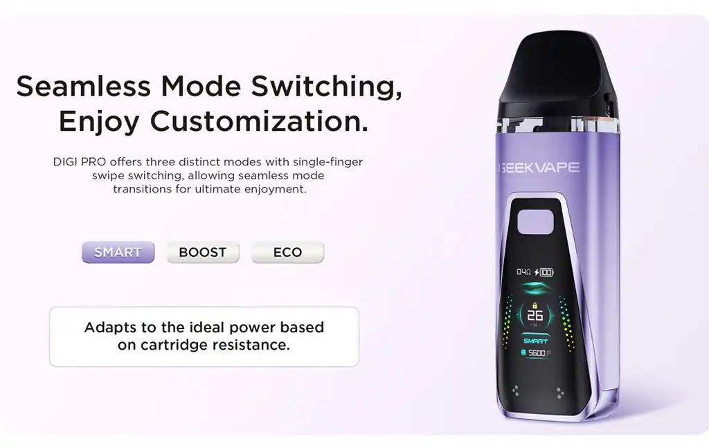 Geekvape Digi Pro Pod Vape Kit Customization