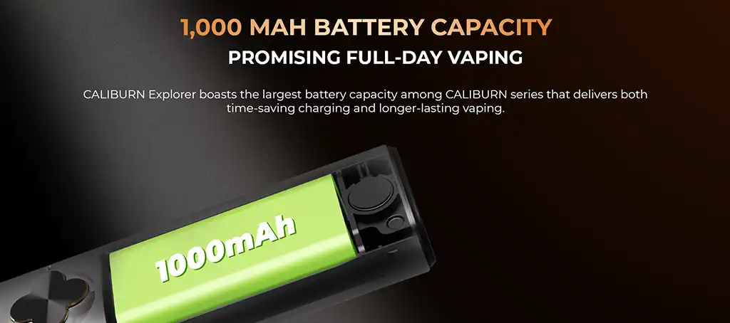 Uwell Caliburn Explorer Battery