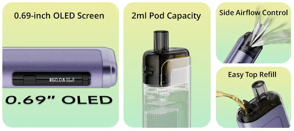 Innokin Coolfire P60 Key Features