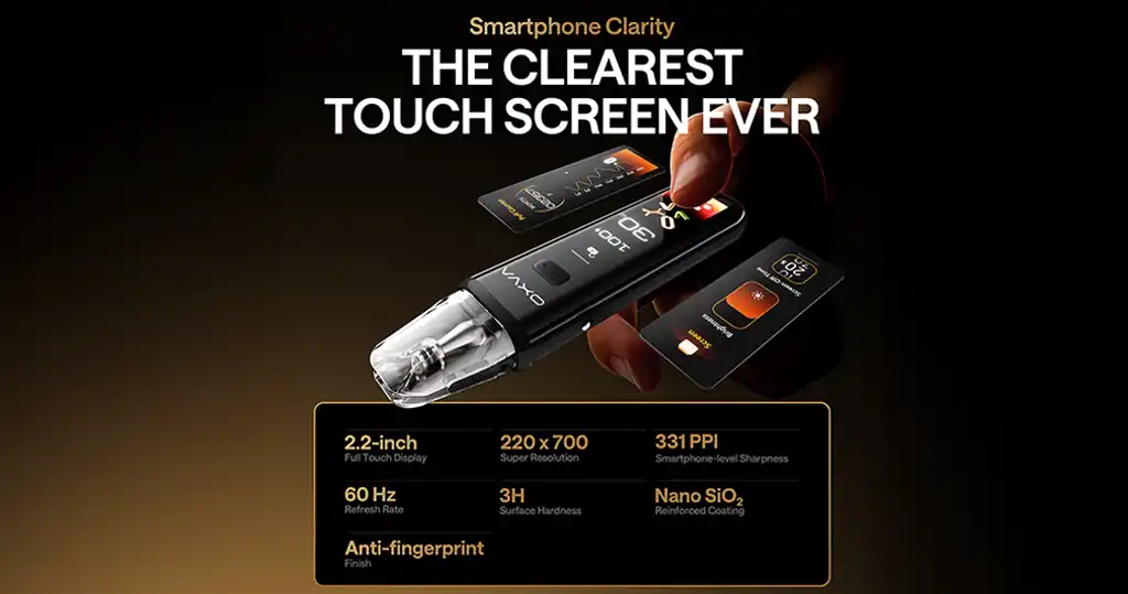 Oxva Xlim 3 Ultra Pod Vape Kit Touch Screen
