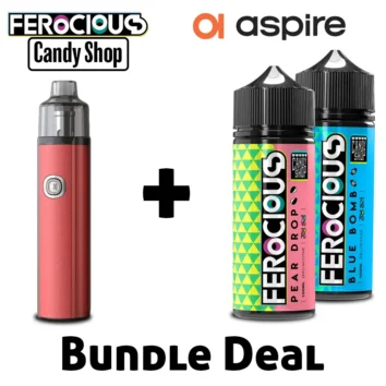 Ferocious Candy Shop 100ml Vape Liquid Plus BP Stick Bundle Deal