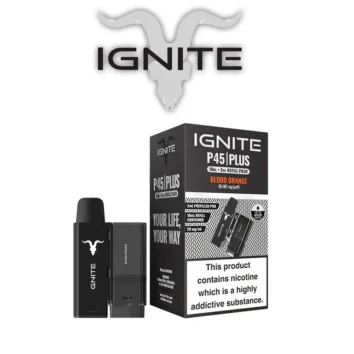 Ignite P45 Plus Prefilled Pods In Blood Orange Flavour
