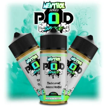 Pod Sauce Menthol Series Vape Juice 100ml