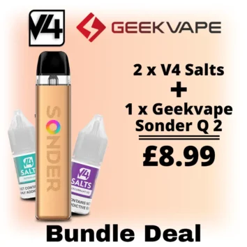 Sonder Q2 Vape Kit And V4 Bundle Deal