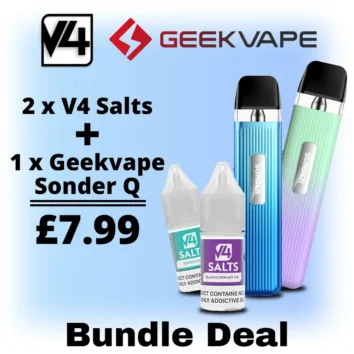 Sonder Q Vape Kit And V4 Bundle Deal