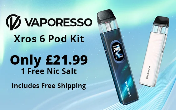 Vaporesso Xros 6 + 1 Nic Salt